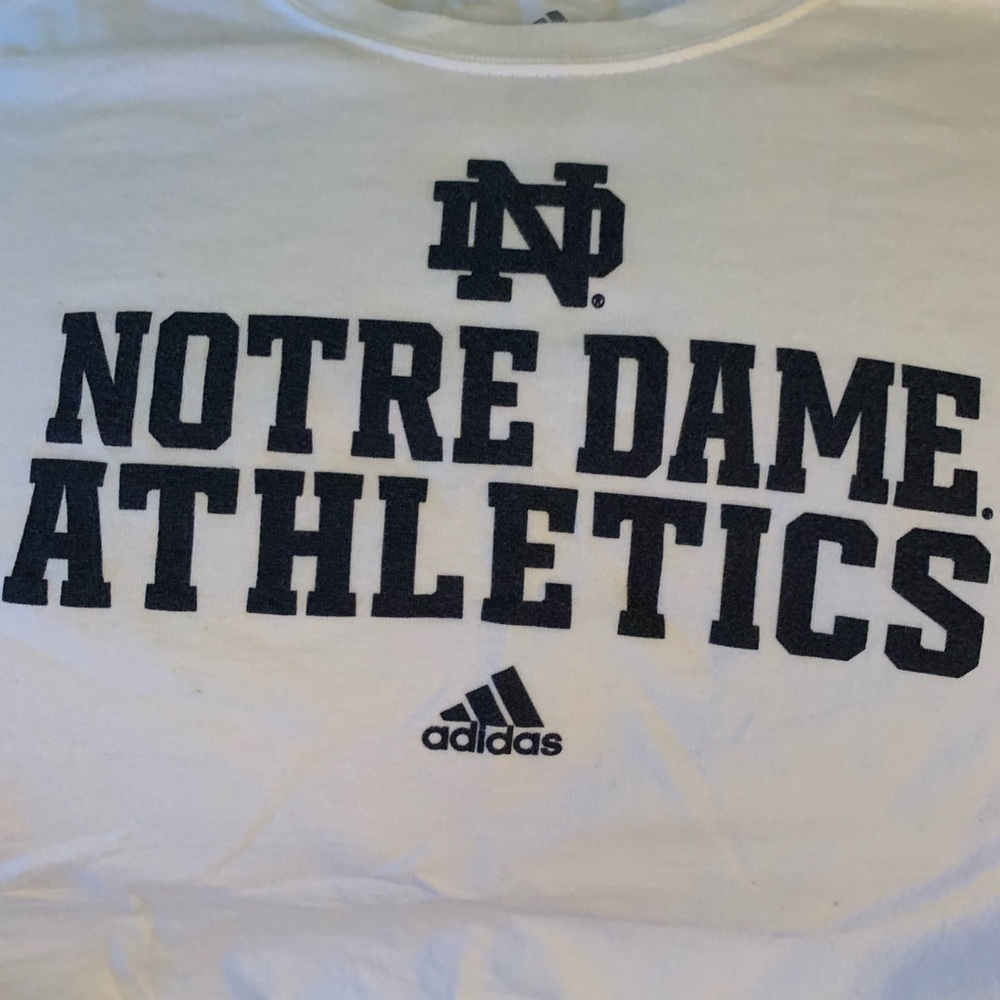Adidas Notre Dame shirt